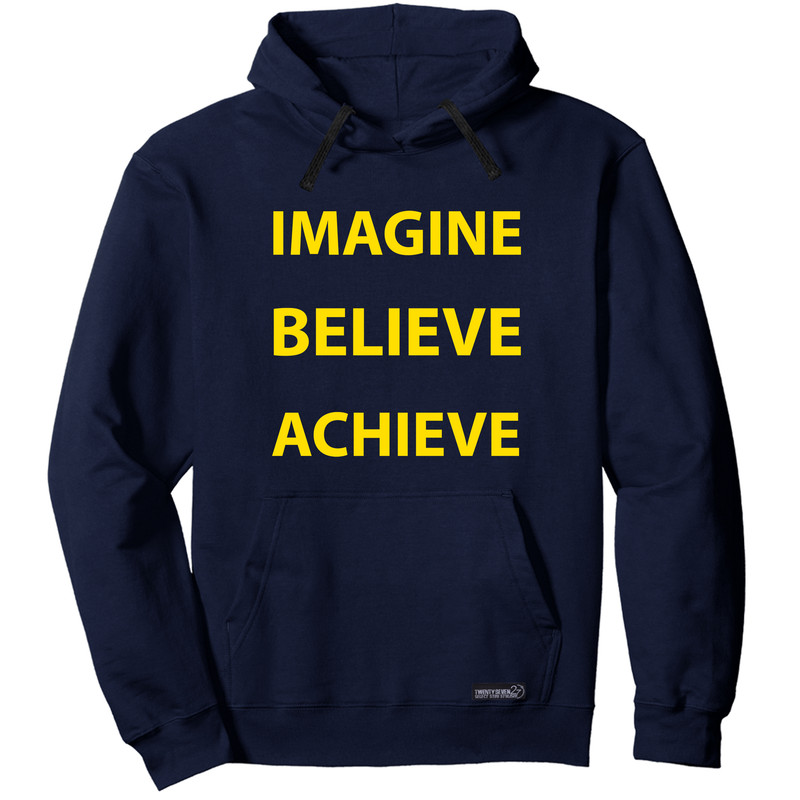 هودی مردانه 27 مدل Imagine Believe Achieve کد MH971
