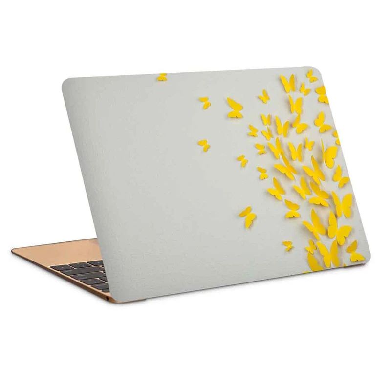 استیکر لپ تاپ طرح Butterflies-16 کد P-680 مناسب برای لپ تاپ 15.6 اینچ
