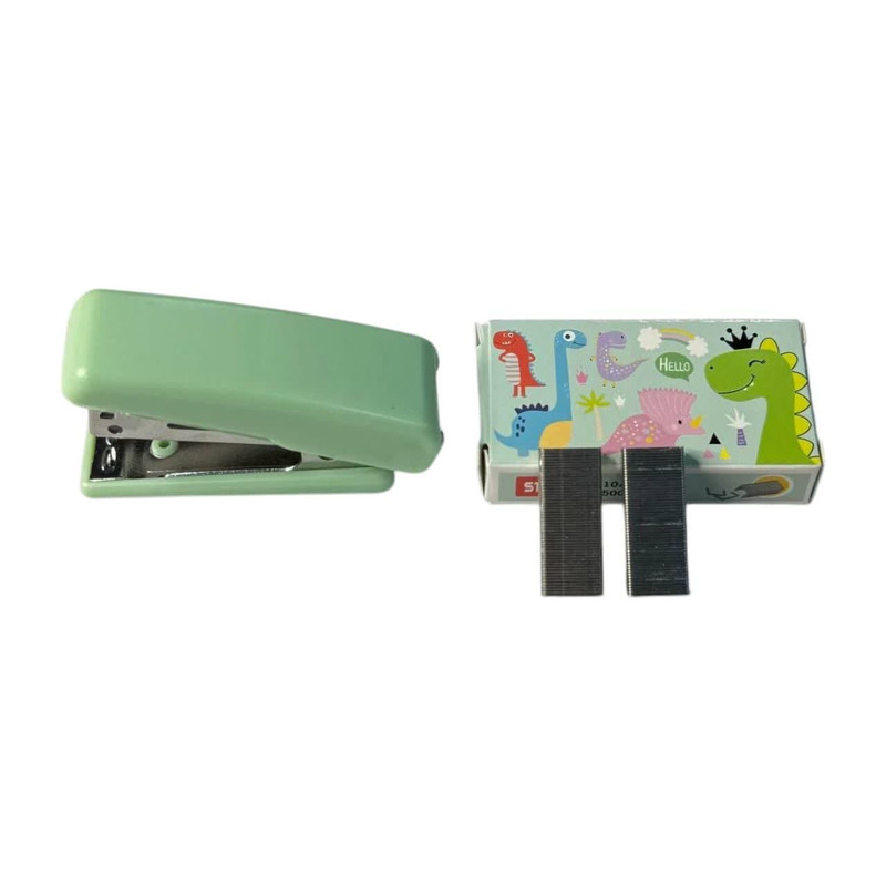 بسته لوازم تحریر مدل ست تحریر منگنه و قیچی مجموعه 6 عددی