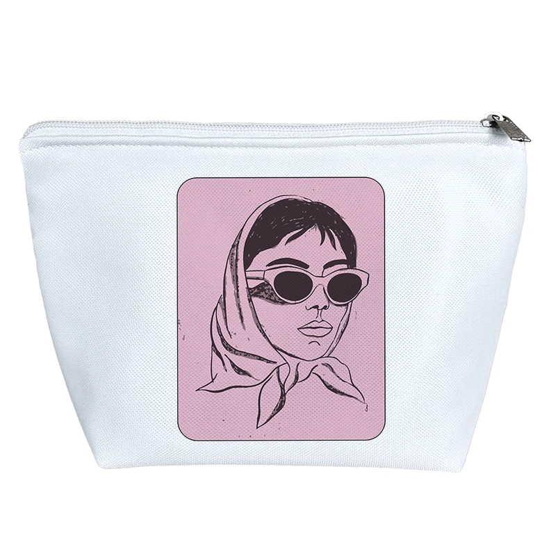 کیف لوازم آرایش دخترانه خندالو مدل دختر ایرانی کد 6462