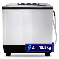 ماشین لباسشویی دو قلو 15.5 کیلوگرم نیمه‌اتوماتیک پاکشوما مدل FA15