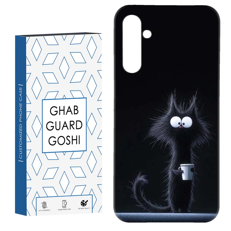 کاور قاب گارد گوشی طرح گربه  کد Dimo-808 مناسب برای گوشی موبایل سامسونگ Galaxy S23 Fe