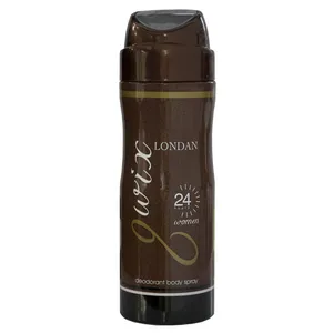 اسپری زنانه کوئیکس مدل londan حجم 200 میلی لیتر