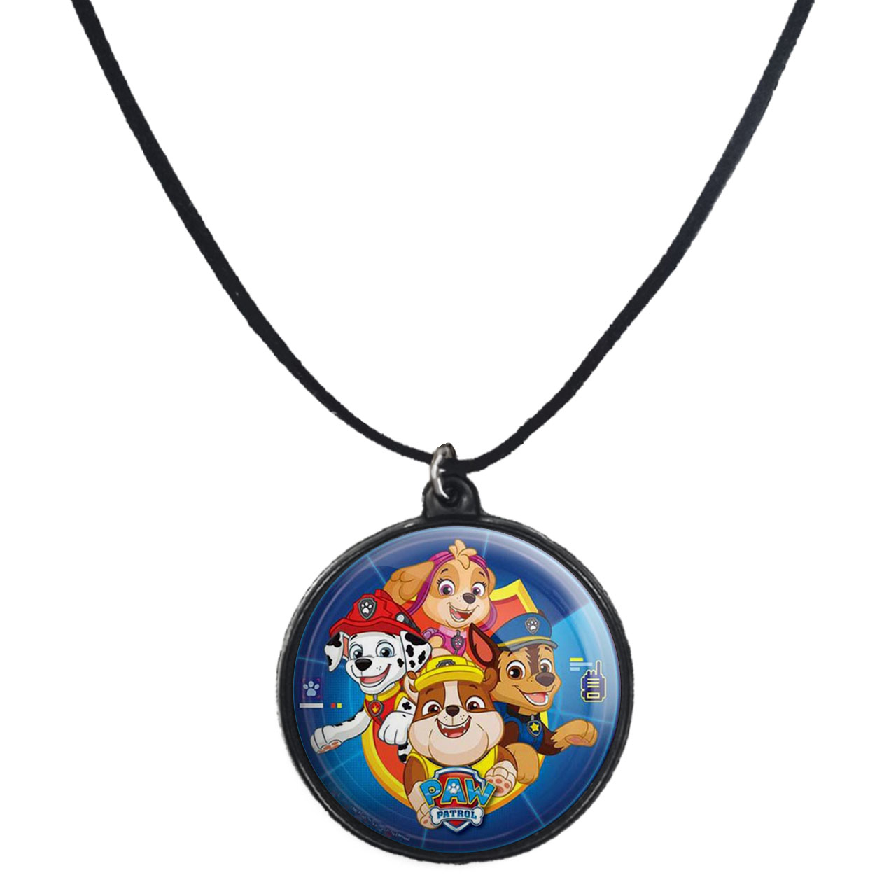 گردنبند پرمانه طرح سگ های نگهبان کد pmb.1949 مدل دو طرفه