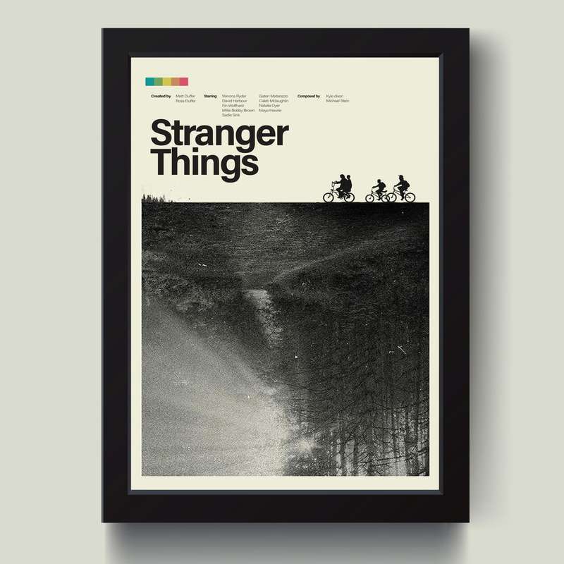 تابلو مدل Stranger Things کد MJ131359