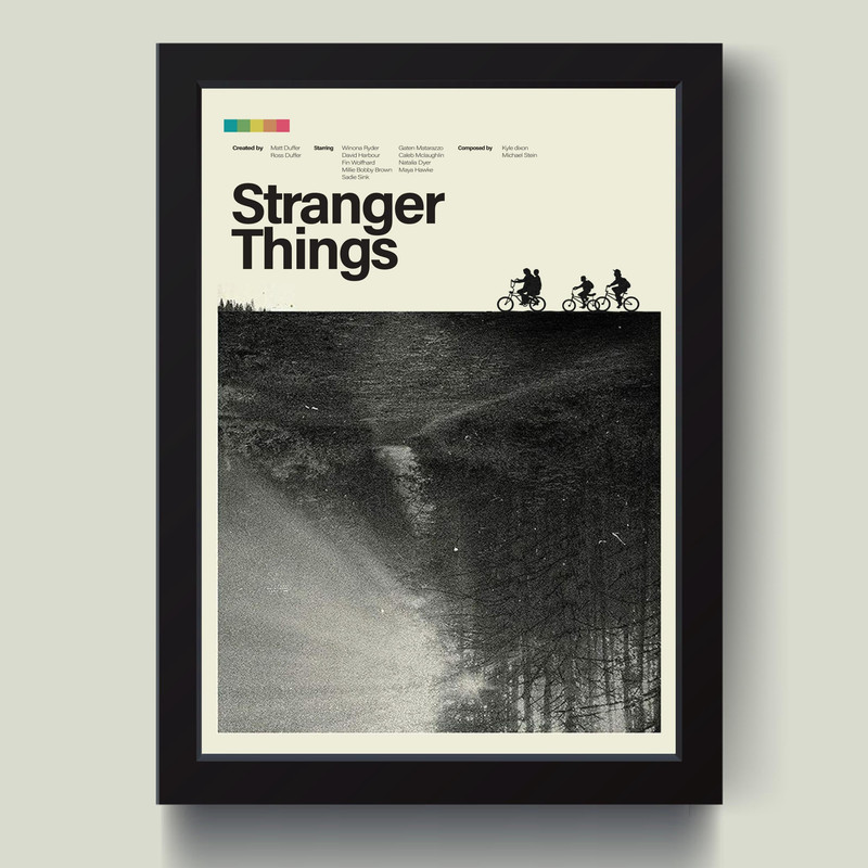 تابلو مدل Stranger Things کد MJ131359