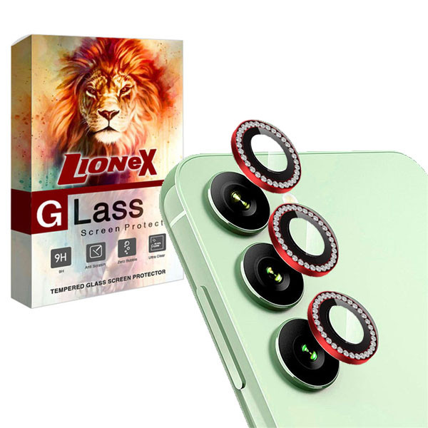  محافظ لنز دوربین لایونکس مدل DIAMONDLENS مناسب برای گوشی موبایل سامسونگ Galaxy A34