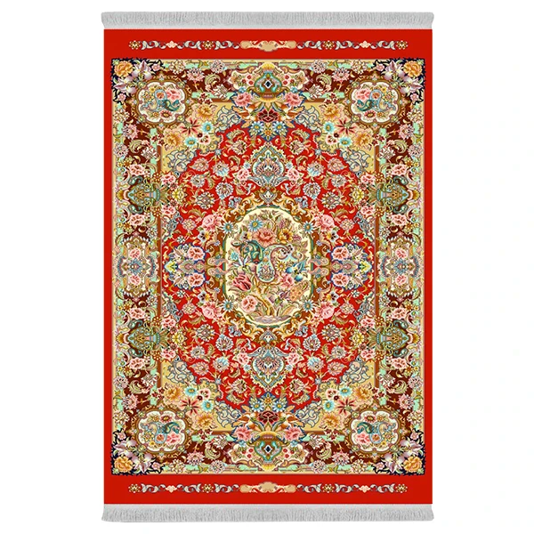 فرش پارچه‌ای دفه مدل فرشینه طرح مدرن کد 836