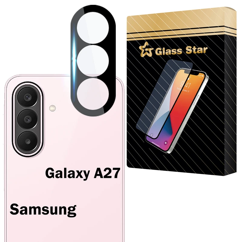 محافظ لنز دوربین شیشه‌ای گلس استار مدل LFUG20 مناسب برای گوشی موبایل سامسونگ Galaxy A27