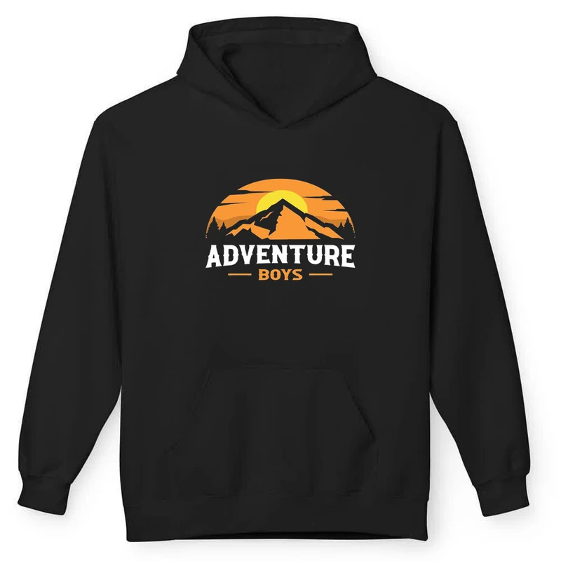 هودی مردانه پاد آفرین مدل متن دار طبیعت کد 0268