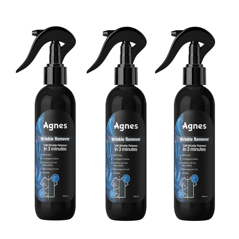 اسپری اتوی فوری لباس اگنس مدل Swift حجم 300 میلی لیتر بسته 3 عددی