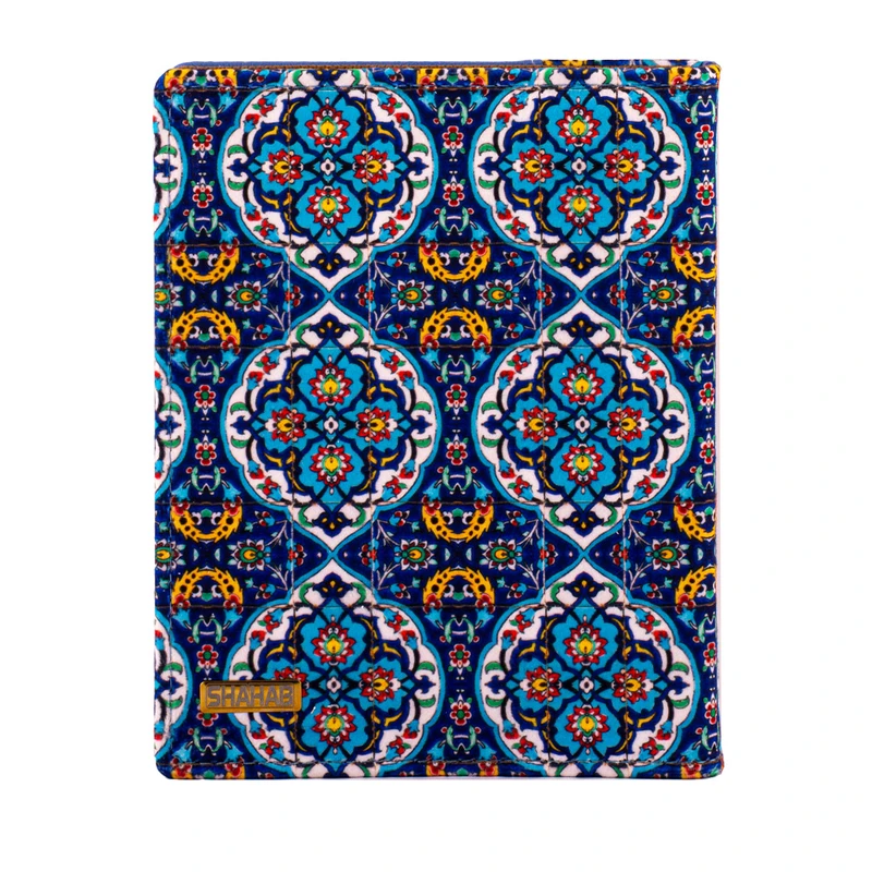 دفتر کلاسوری شهاب مدل 20 حلقه طرح کاشی کاری کد L2060