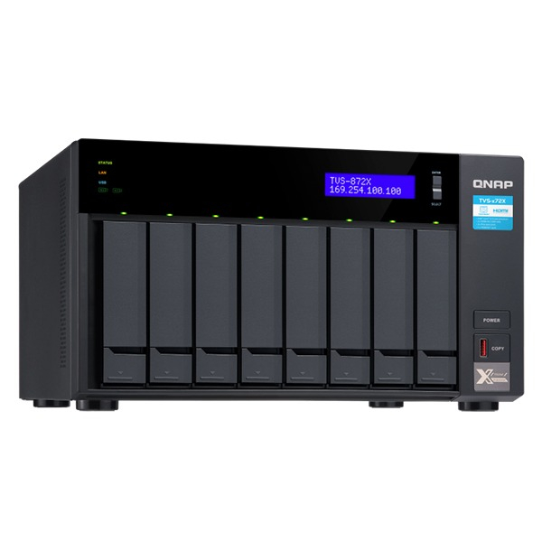 ذخیره ساز تحت شبکه کیونپ مدل TVS-872X-i3-8G