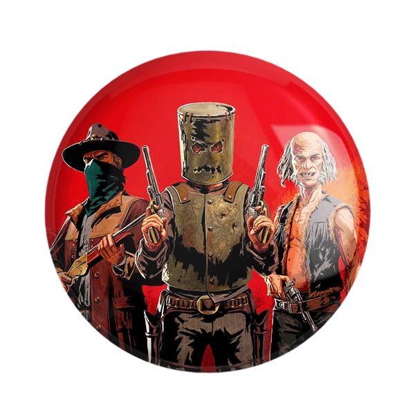 مگنت خندالو طرح رد دد Red Dead کد 10289