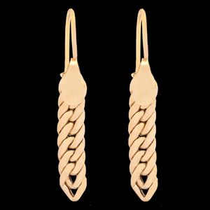 نقد و بررسی گوشواره طلا 18 عیار زنانه طلای مستجابی مدل حصیری کد 1 توسط خریداران