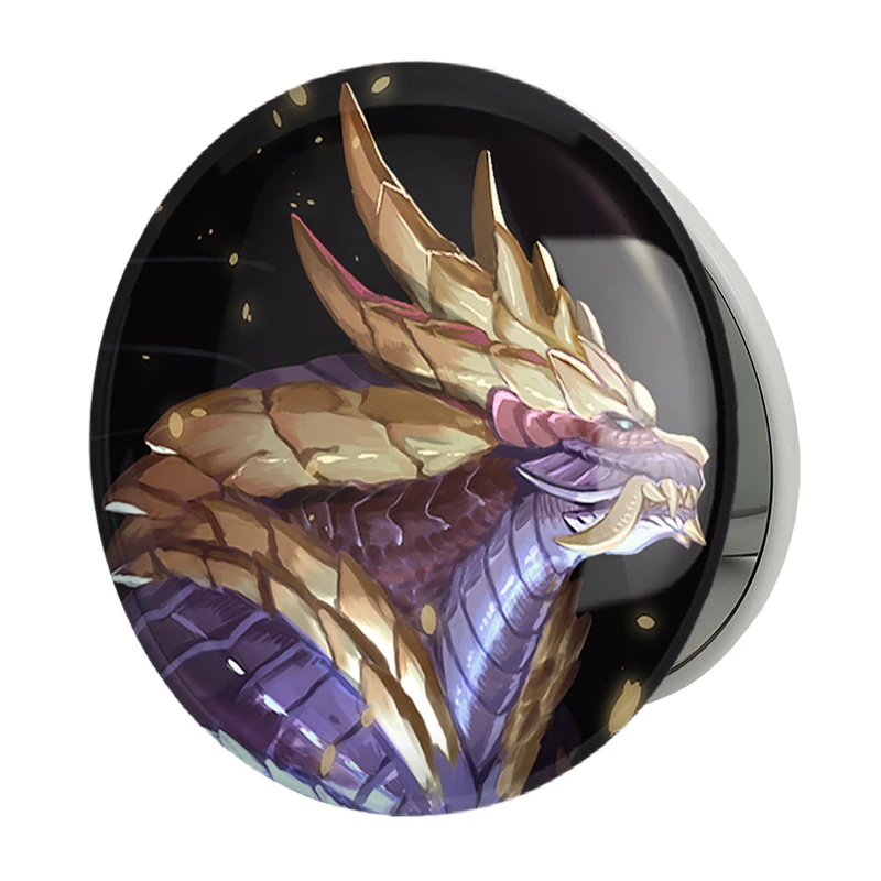 آینه جیبی خندالو طرح بازی شکارچی هیولا (Monster Hunter) مدل تاشو کد 33200