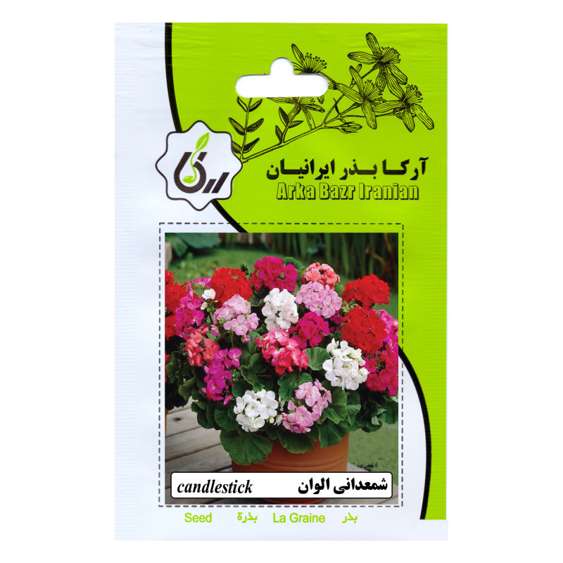 بذر گل شمعدانی میکس آرکا بذر ایرانیان کد 206-ARK