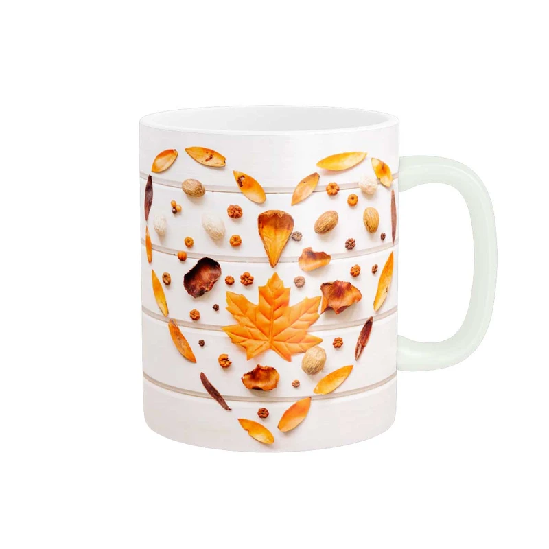 ماگ استلار طرح دخترانه پاییزی کد 1760