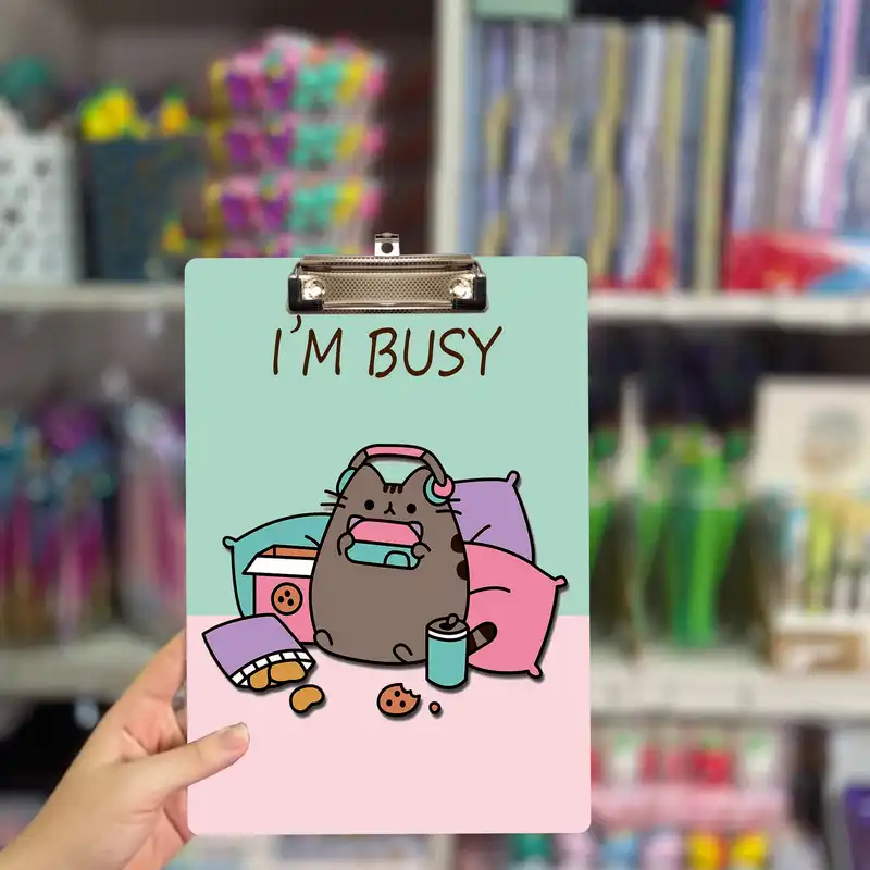 تخته شاسی مستر راد مدل گربه کیوت طرح فانتزی کد fiory 2438 سایز A5