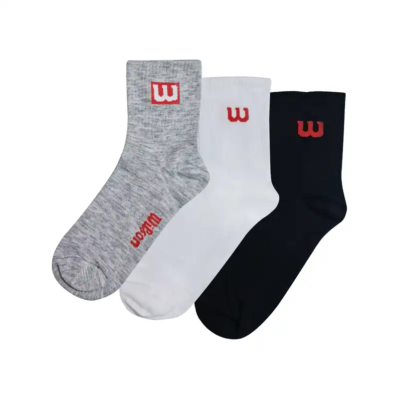 جوراب ورزشی مردانه مدل FM-bwk-03 مجموعه 3 عددی