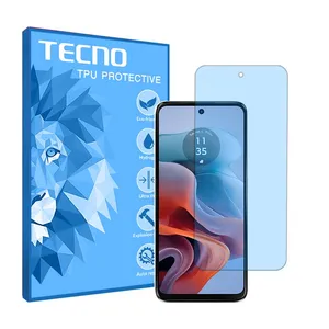 Tecno HyBLU model blue ray screen protector suitable for Motorola Moto G34 mobile phone