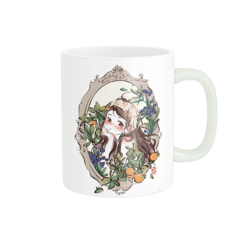 ماگ طرح  دختر کد N08