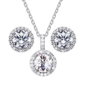 نیم ست نقره زنانه کوبیک مدل qn-6603-1