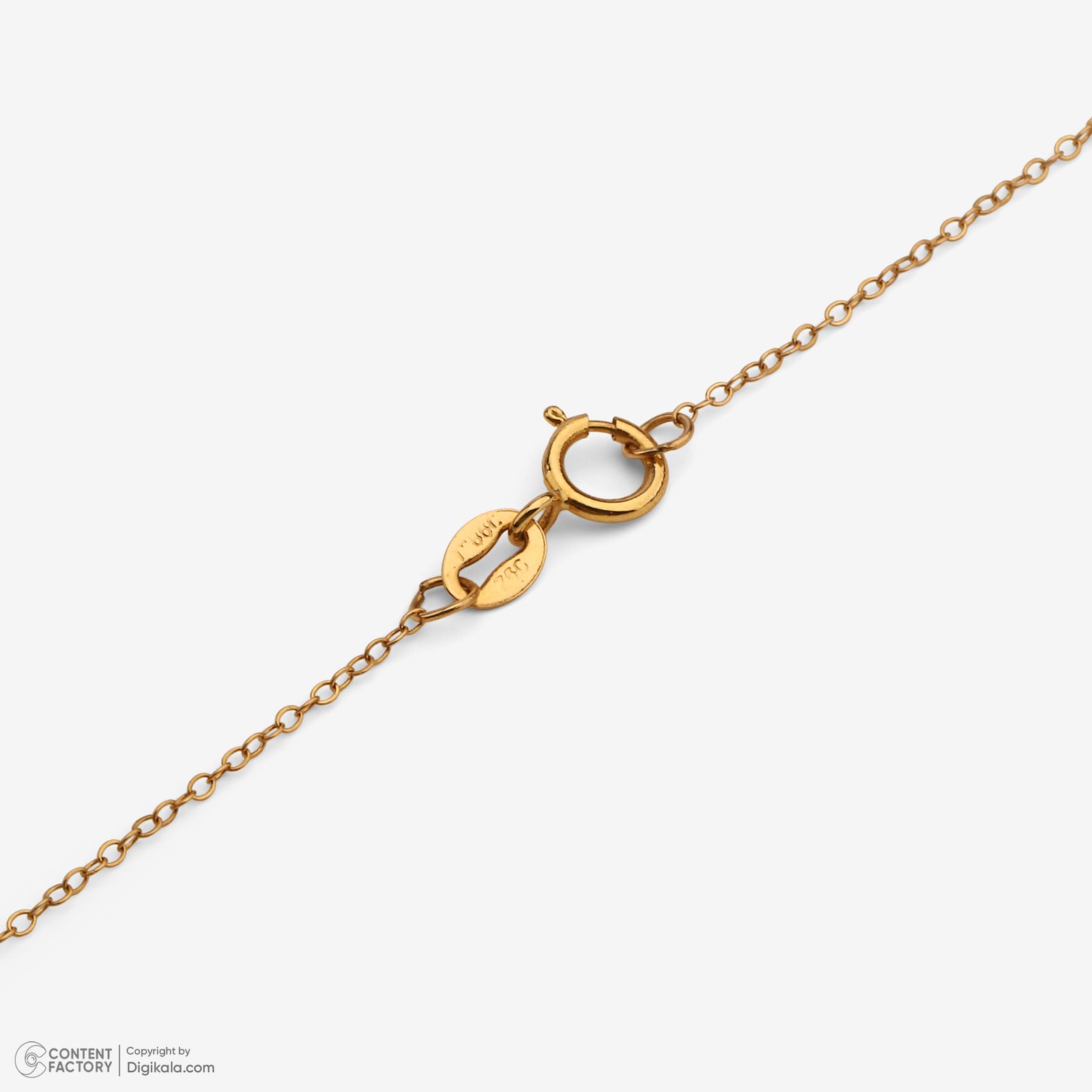 نیم ست طلا 18 عیار زنانه سایا گلد مدل شاخه 7 برگ ns3 -  - 8