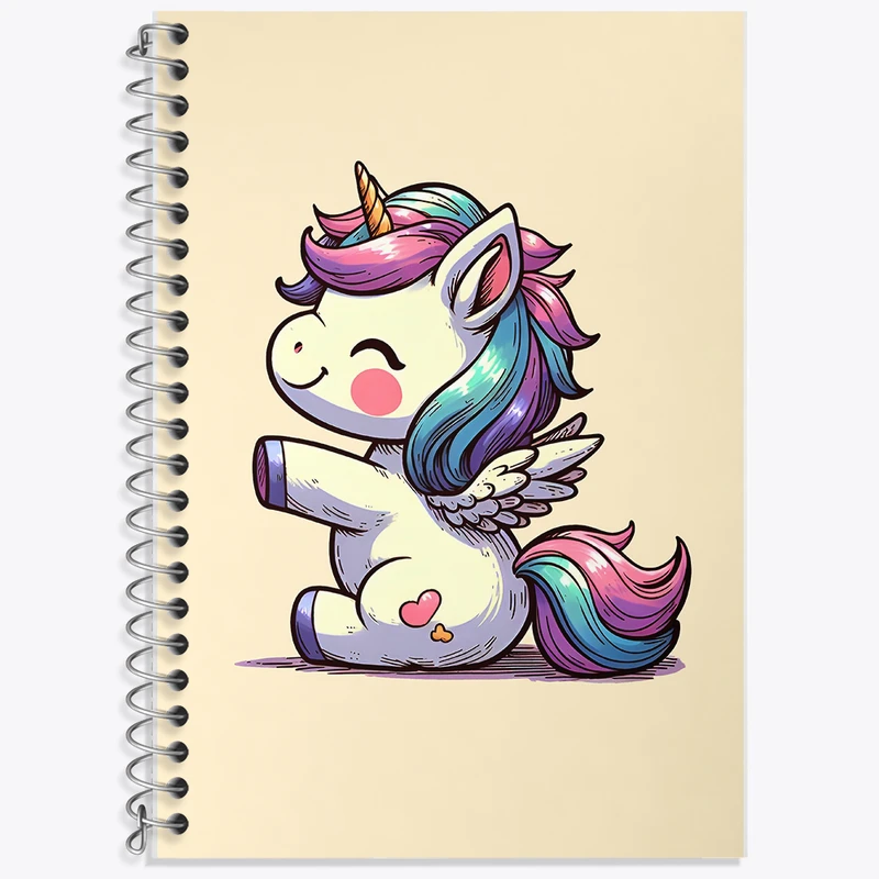 دفتر نت موسیقی 50 برگ خندالو طرح اسب کد F6167