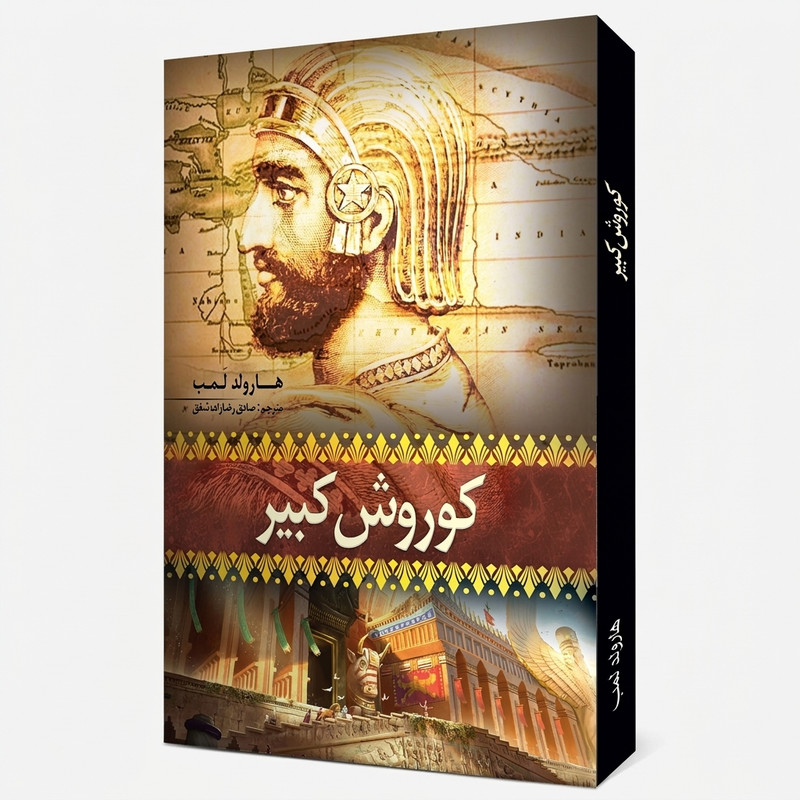کتاب کوروش کبیر اثر هارولد لمب ترجمه صادق رضازاده شفق انتشارات آسمان علم