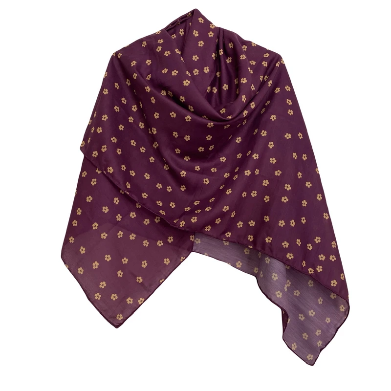 روسری زنانه مدل نخی چهارفصل دست دوز کد 1111