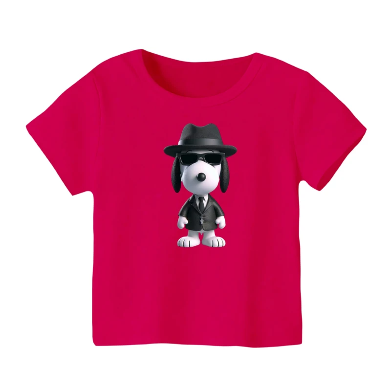 تی شرت آستین کوتاه بچگانه مدل اسنوپی کد ۲۹