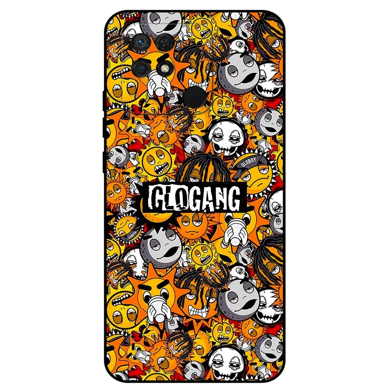 کاور مگافون طرح شکلک مدل 8243 مناسب برای گوشی موبایل شیائومی Redmi 10C