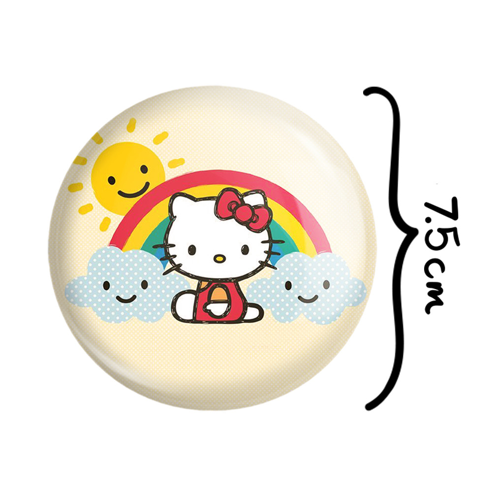 آینه جیبی خندالو مدل هلو کیتی Hello Kitty  کد 2500
