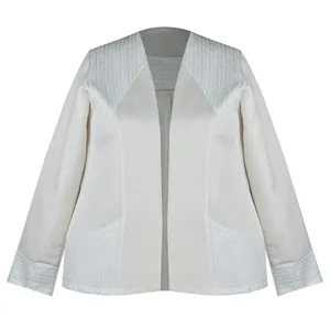 کت زنانه مدل کتان لمه کد AK1123