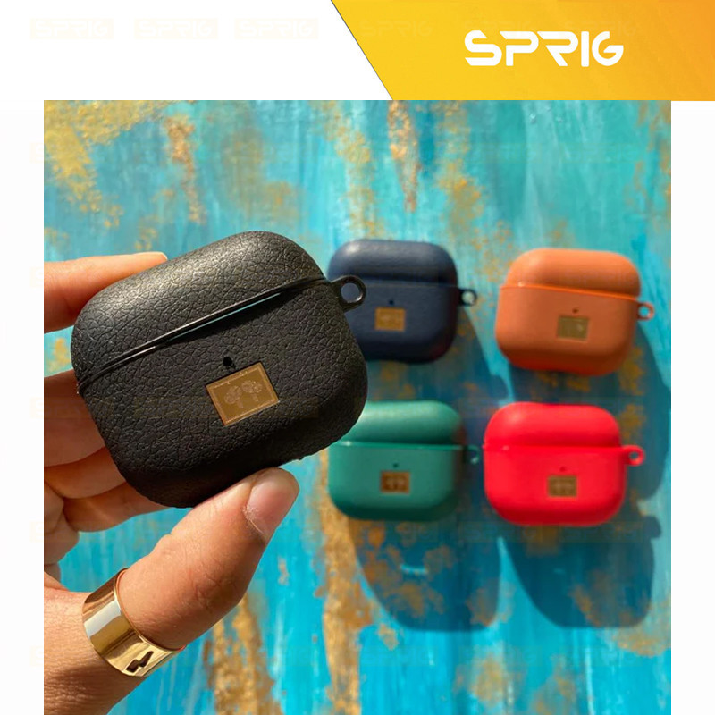 کاور اسپریگ مدل Leather EG مناسب برای کیس اپل Airpod Pro