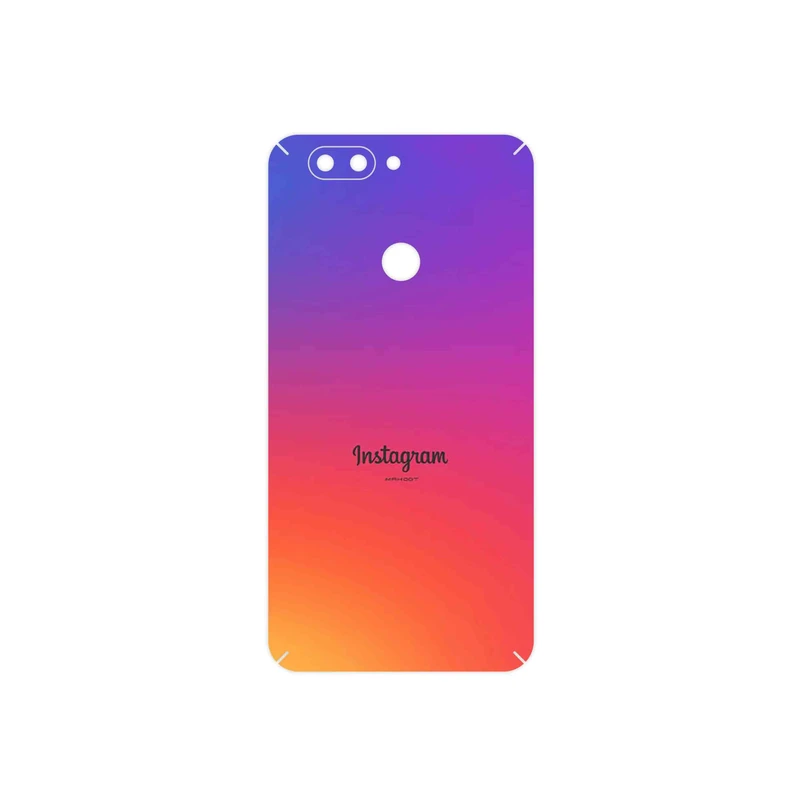 برچسب پوششی ماهوت مدل Instagram مناسب برای گوشی موبایل الفون P8 Mini