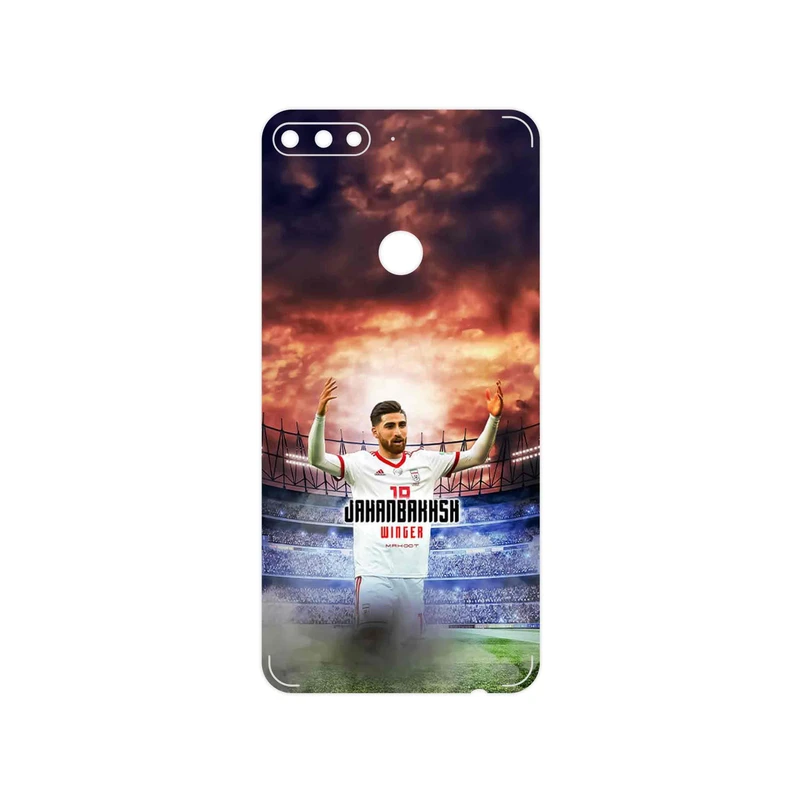 برچسب پوششی ماهوت مدل Alireza Jahanbakhsh مناسب برای گوشی موبایل هوآوی Y7 Prime 2018