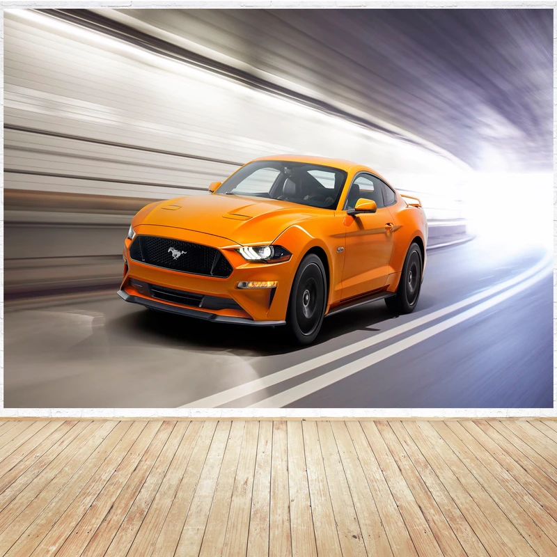 تابلو شاسی مدل طرح پوستر ماشین فورد موستانگ ford کد 1124