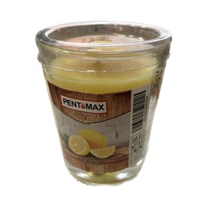 شمع لیوانی پنت مکس مدل عطری لیمو