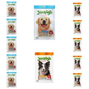تشویقی سگ جرهای مدل جور طعم مرغ وزن 70 گرم بسته 12 عددی