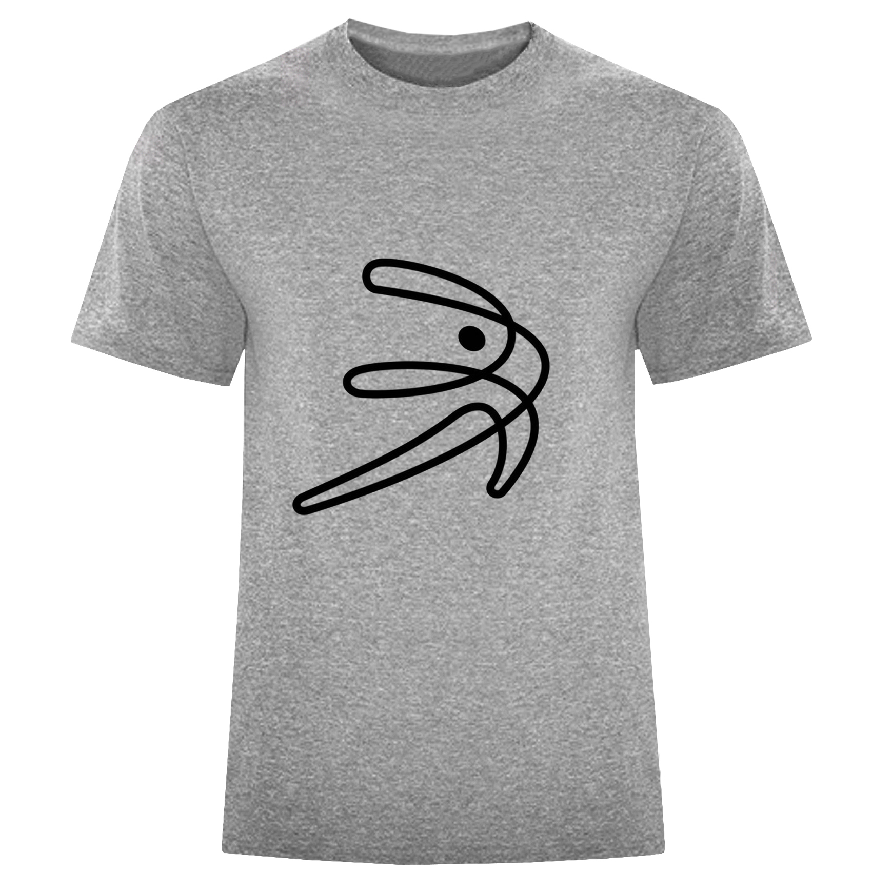 تی شرت آستین کوتاه مردانه مدل مینیمال