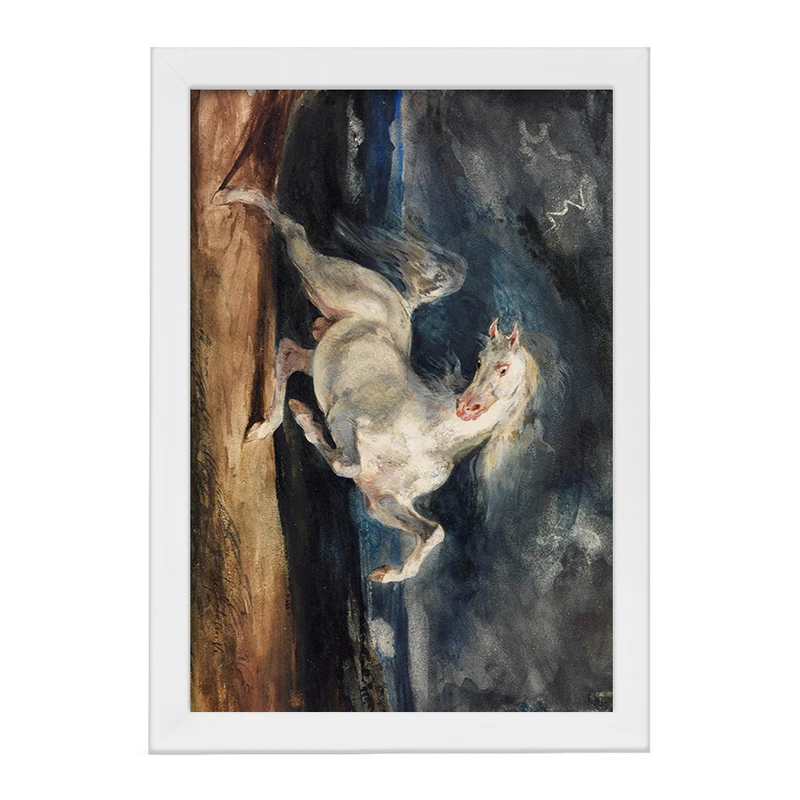 تابلو خندالو مدل نقاشی زهره از طرف ناوگان تروا اثر دایره کورادو جیاکینتو کد F12365