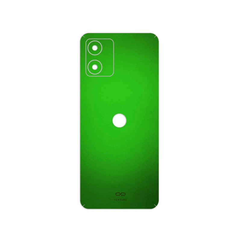 برچسب پوششی ماهوت مدل Metallic-Green مناسب برای گوشی موبایل موتورولا Moto E13