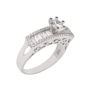 انگشتر نقره زنانه مدل 21527