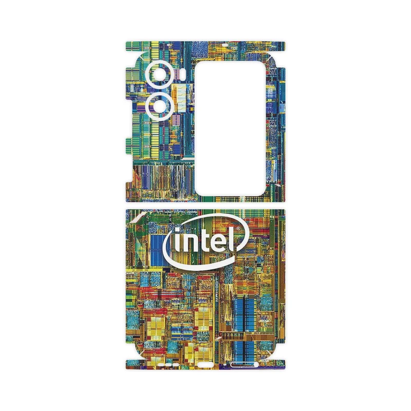 برچسب پوششی ماهوت مدل Intel-FullSkin مناسب برای گوشی موبایل اپو Find N2 Flip