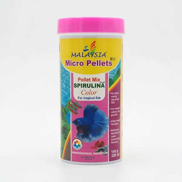 غذای ماهی مالزی مدل Micro Pellets Mix وزن 140 گرم