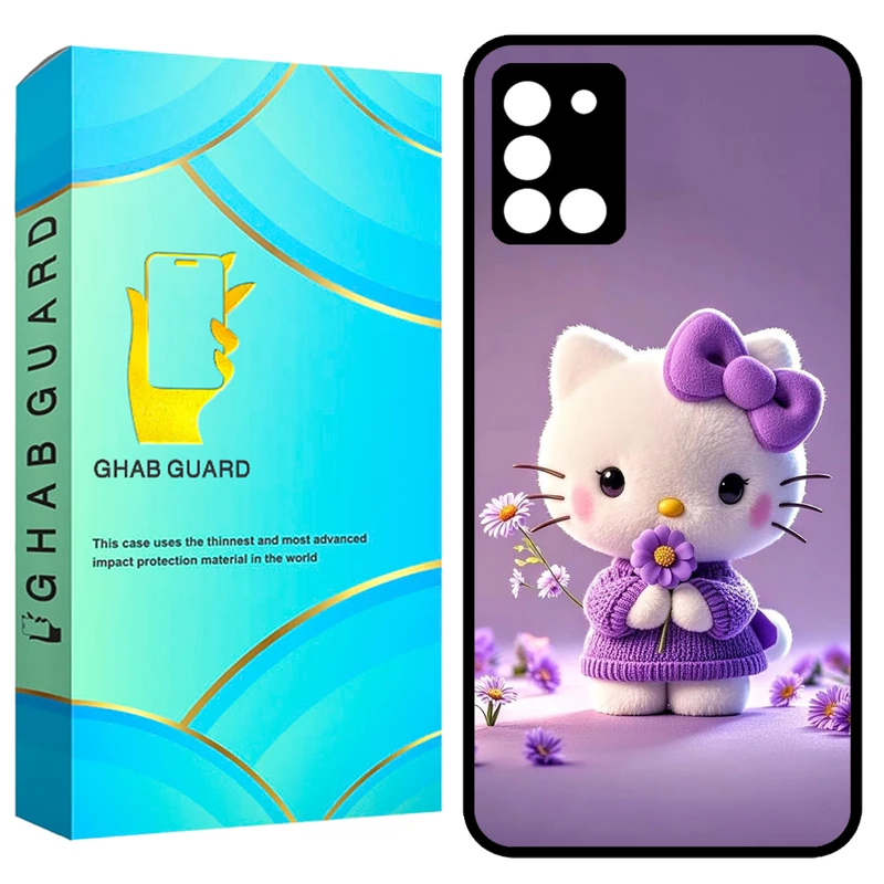کاور قاب گارد طرح کیتی مدل GCHPA31 مناسب برای گوشی موبایل سامسونگ Galaxy A31 