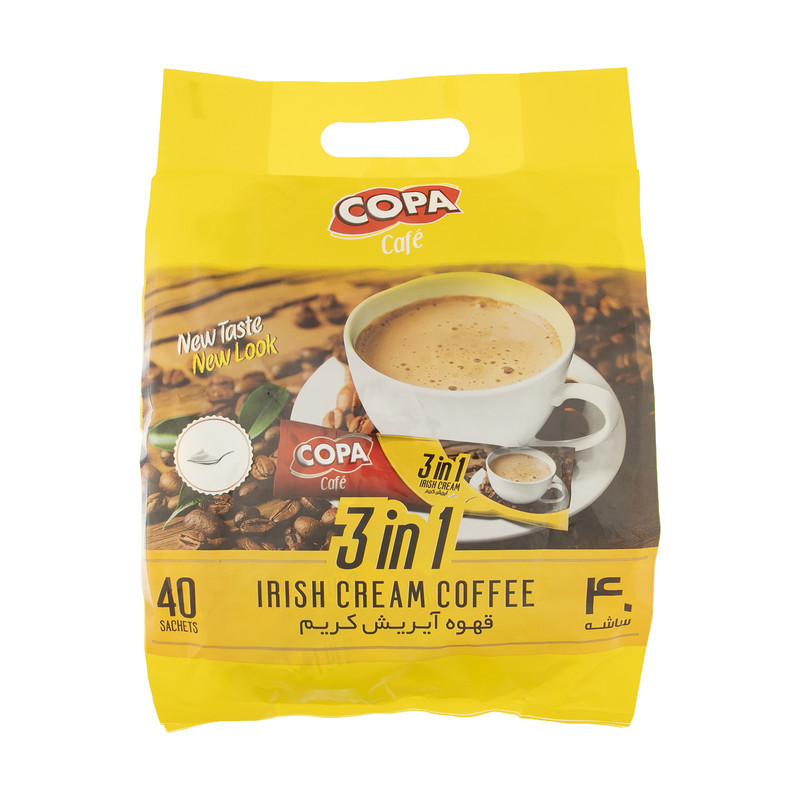 کافی میکس آیریش کوپا - 18 گرم بسته 40 عددی