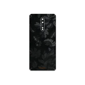 MAHOOT Black-Wildflower Cover Sticker for Nokia 8